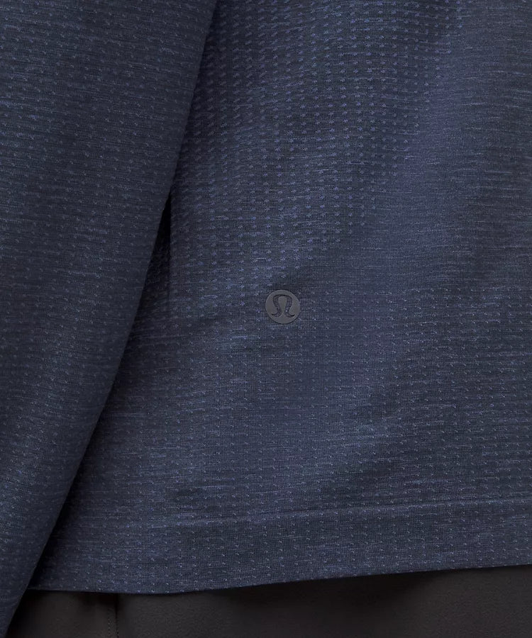 Metal Vent Long Shirt Blue