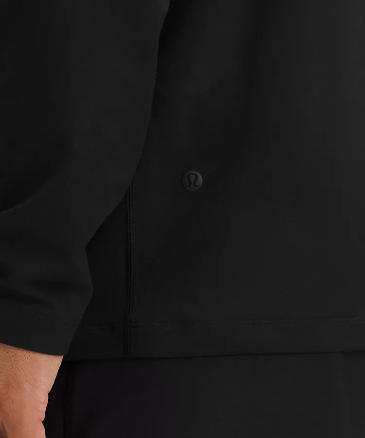 Soft Zip Jersey Black
