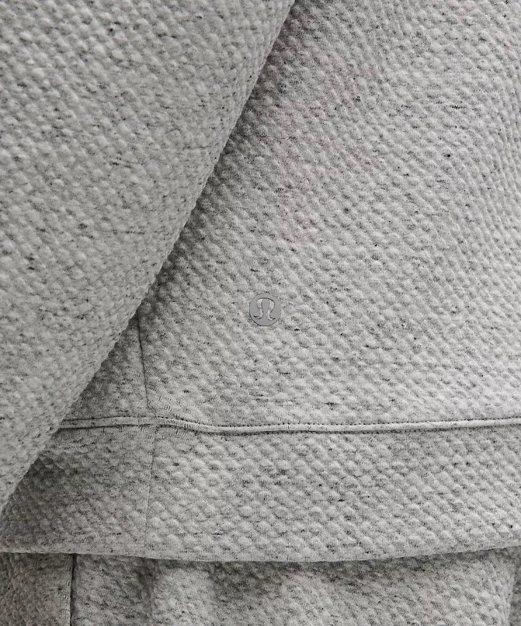 Textured Hoodie Grey