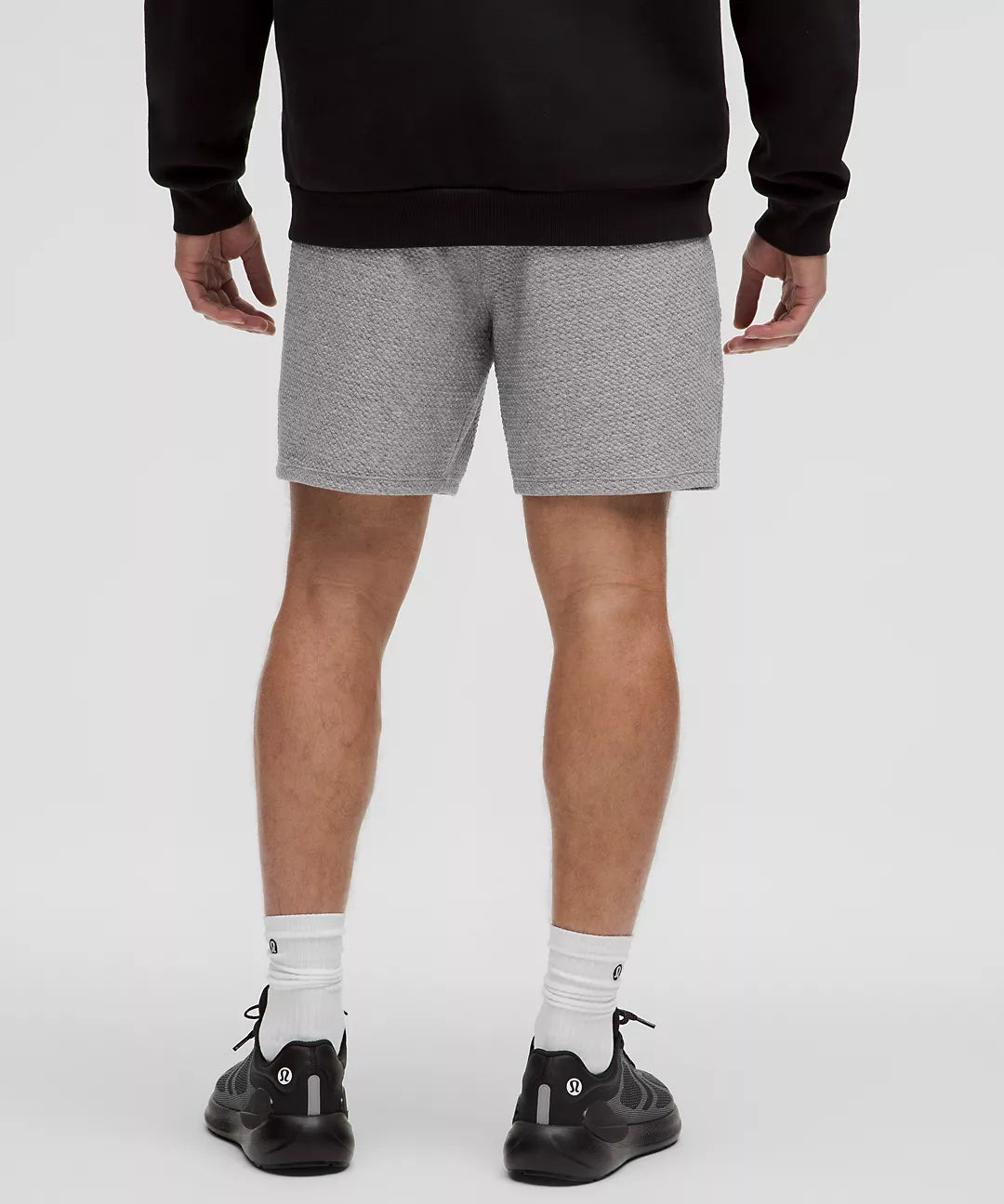 Textured Cotton Short 7 Grey