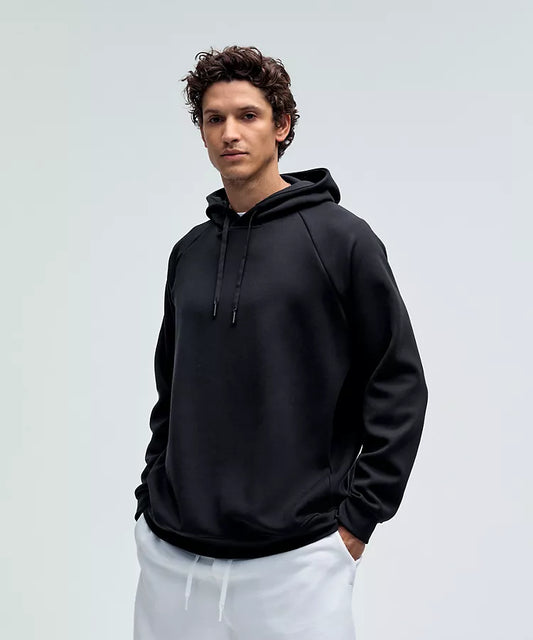 Hoodie Men Relaxed Black