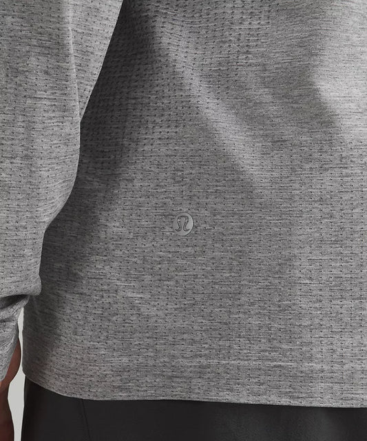 Metal Vent Long Shirt Grey