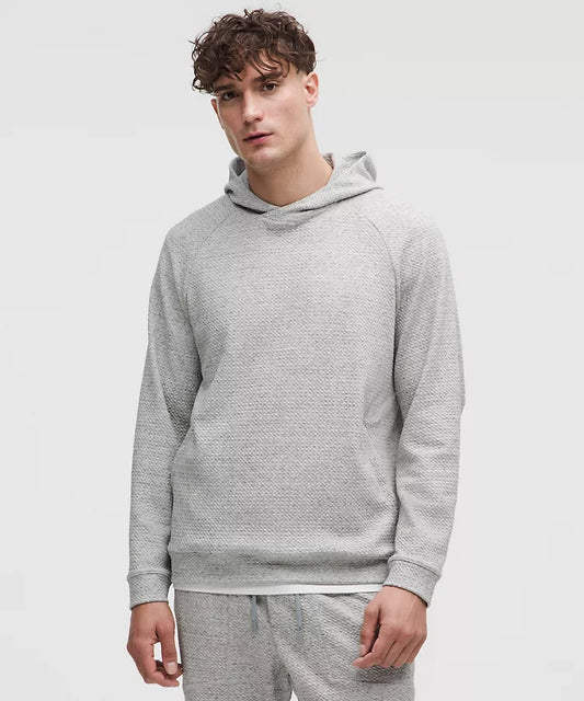 Textured Hoodie Grey