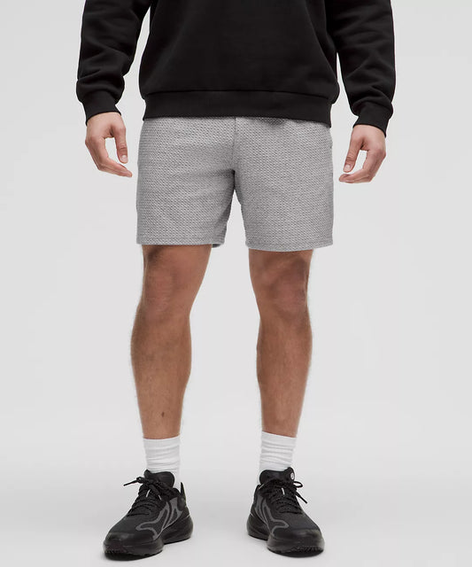 Textured Cotton Short 7 Grey